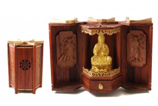 Wooden GP Kuanyin Altar