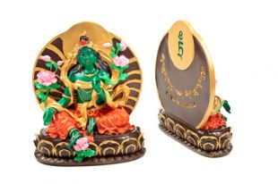 Green Tara Painted 6＂