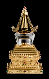 Stupa GP w crystal dome (S)
