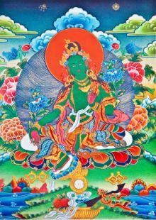 Green Tara or Arya Tara or Jetsun Dolma 