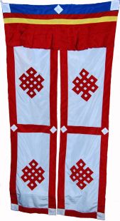  Endless Knot Split Door Curtain