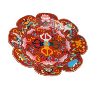 Cloisonne Mandala base/dish (S)