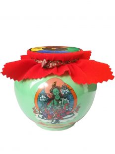 Green Tara Treasure Vase (S)