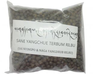 Naga and Ksitigarbha Rilbu is used in treasure Vase(Made in Ka-Nying Shedrub Ling Monastery of Nepal.)