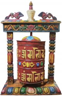 Desktop Prayer Wheel(wood)