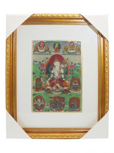 Assorted Kuan Yin thanka brocade