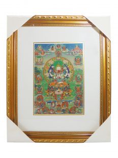 Assorted Kuan Yin thanka brocade