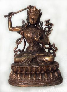 Manjushree Statue(copper)