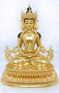 Amithayus , Full gilt gold statue