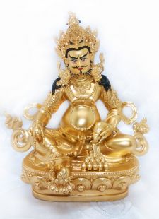 Yellow Zambal , Full gilt gold statue