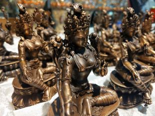 21Tara Copper statue(10cmH)set