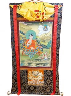 Assorted Naga thanka with brocade