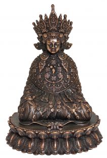 Sakyamuni copper statue(10cmH),Jokhang Temple style