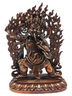 Vajrapani Copper statue 20cm (From Terton Dorji Lingpa style)