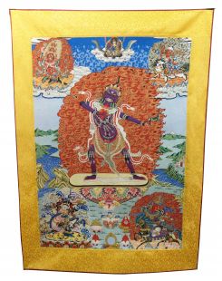 Ekajati Embroidery Thanka with frame