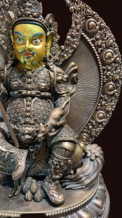 God of Wealth, Red Copper/Gilded
