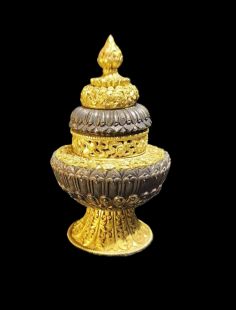 Neshi Rice offering pot sil.GP