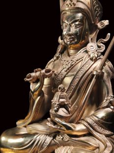 Guru copper statue 23cm