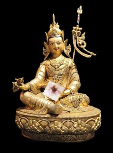 Statue Gilt Copper 39cm